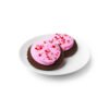 Valentine's Day Pink Frosted Chocolate Cookies - Hình ảnh 2