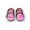 Valentine's Day Pink Frosted Chocolate Cookies - Hình ảnh 4